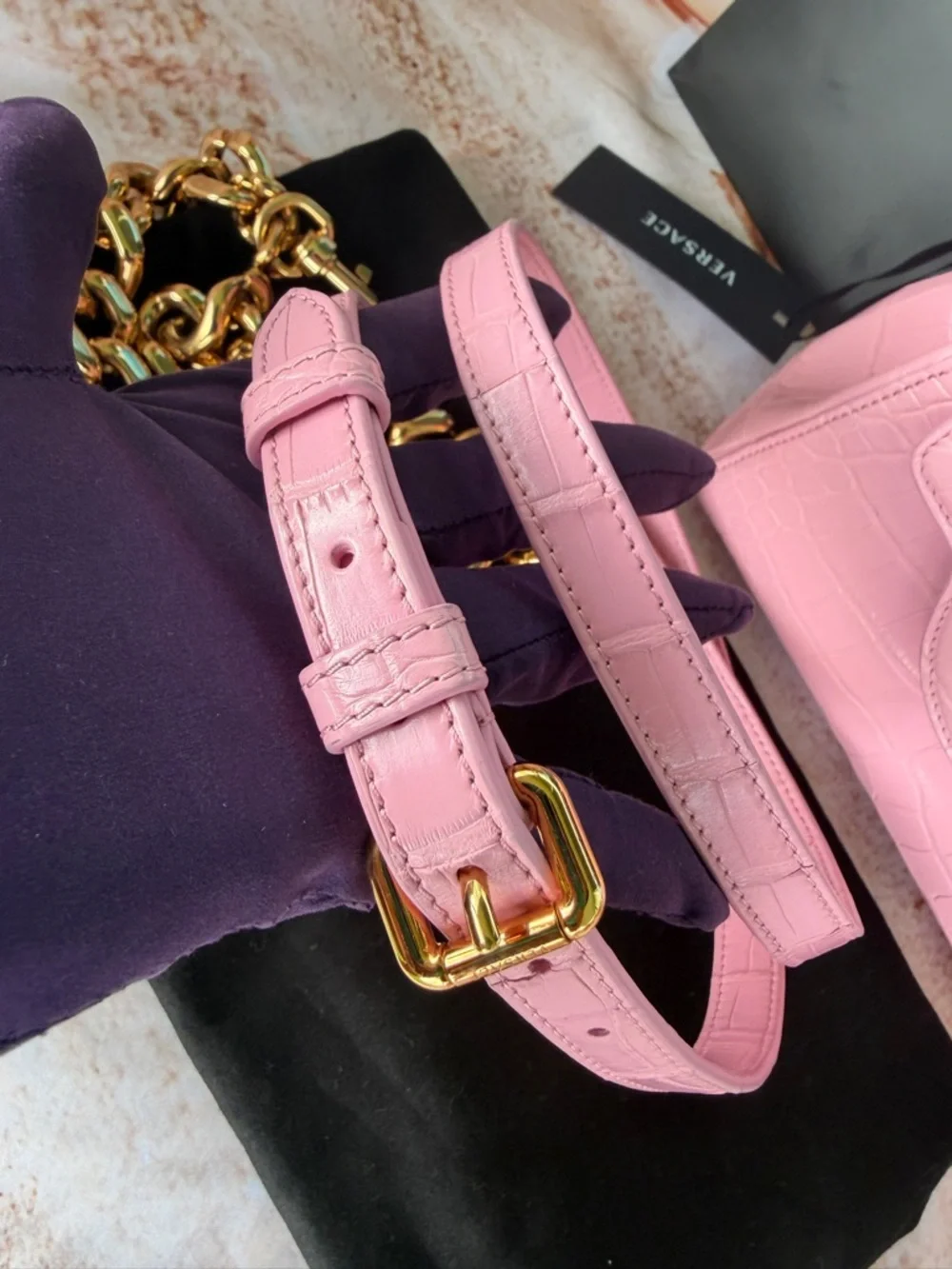 Croc La Medusa* REAL Alligator! Used in the 2024 runway show! *Collector piece*